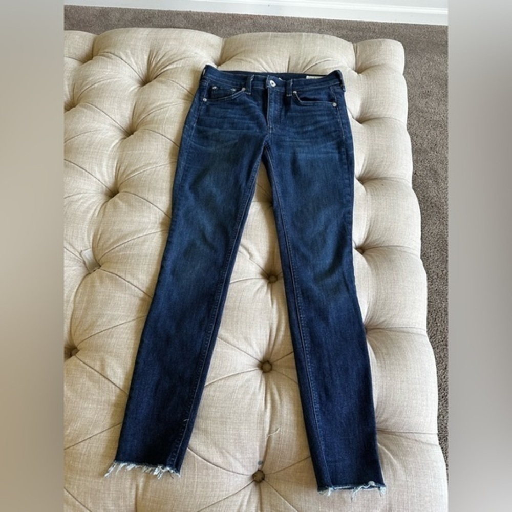 rag & bone Dark Blue Skinny Jeans